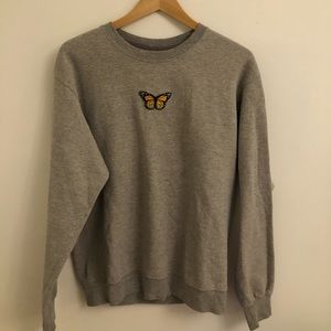 Cute butterfly sweatshirt